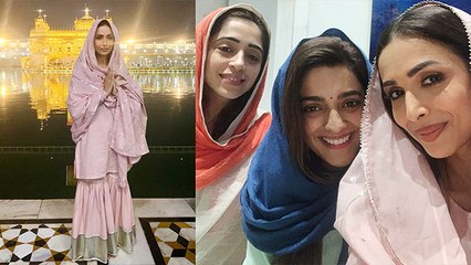 Malaika Arora seeks blessings at the Golden Temple,Check out | FilmiBeat