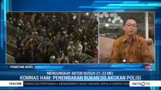 Komnas HAM: Anak-anak Dilibatkan dalam Aksi 22 Mei agar Chaos Meluas