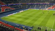 PSG-Club Bruges: les Brugeois s’entraînent au Parc des Princes