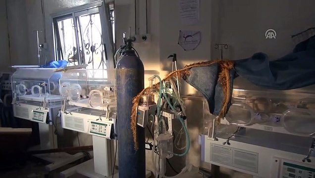 Rusya, İdlib'de çocuk hastanesini hedef aldı