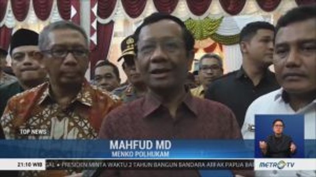 Mahfud MD: Radikalisme Tak Pandang Golongan Apapun