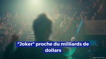 Le film «Joker» approche le milliard de dollars au box office !