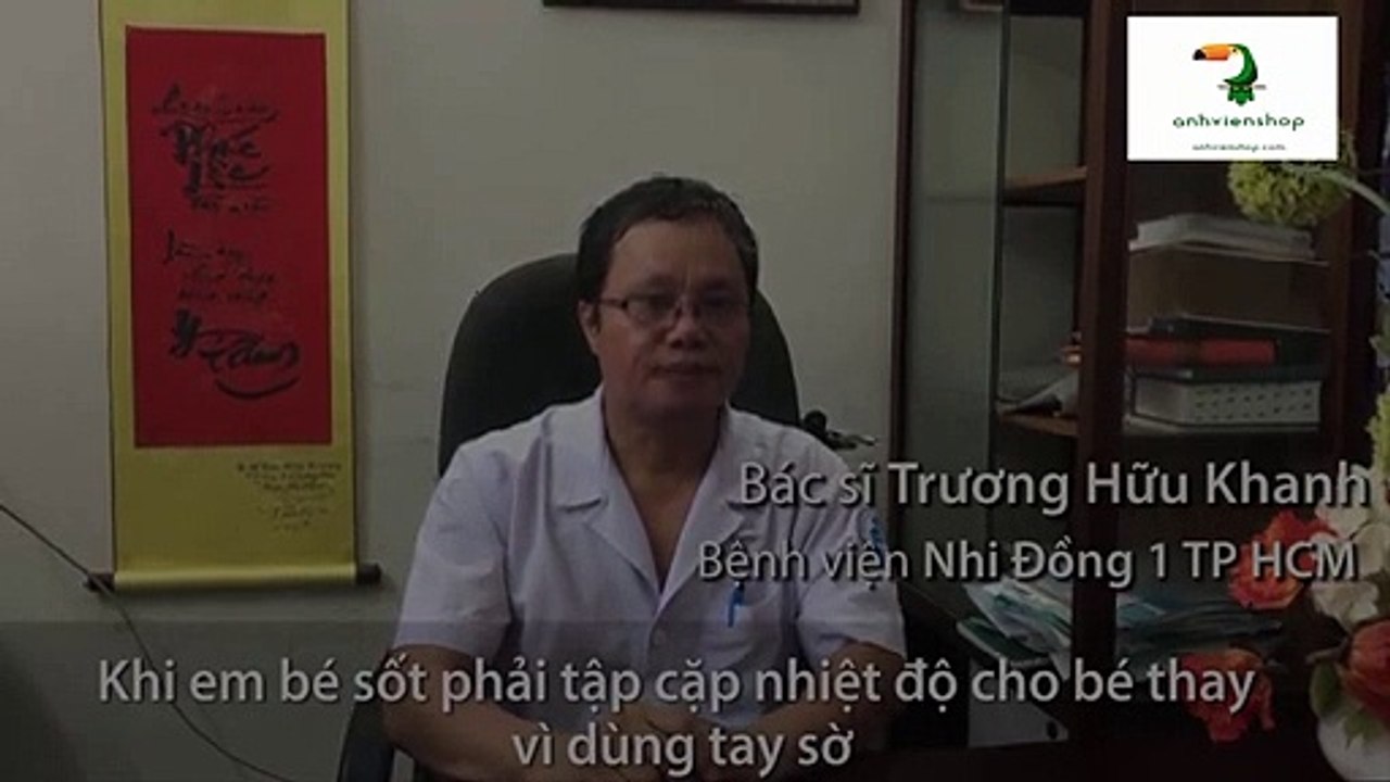 Cách chăm sóc trẻ bị sốt