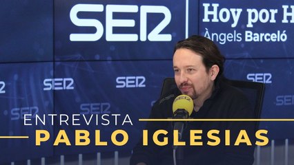 Pablo Iglesias en 'Hoy por Hoy': "Es un error empezar a nombrar vicepresidencias"