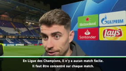 Groupe H - Jorginho : "Nous y avons cru jusqu'à la fin"
