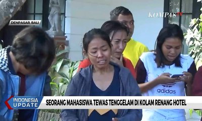 Download Video: Seorang Mahasiswa Tewas Tenggelam di Kolam Renang Hotel