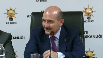 Süleyman Soylu: 'Bu teknolojiye sahip olmasaydık, bizi Resulayn ve Tel Abyad'ta bir adım attırmazlardı. Afrin'e burnumuzu sokturmazlardı'