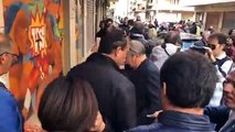 Salvini a Ostia (Roma) afflitta da problemi di occupazioni abusive (06.11.19)