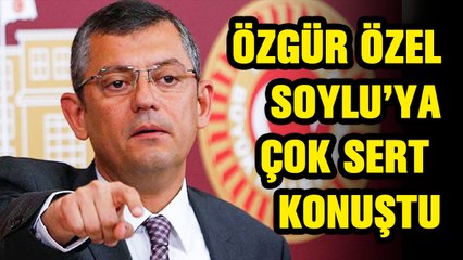 Özgür Özel'den Süleyman Soylu'ya İmamoğlu üzerinden manidar cevap