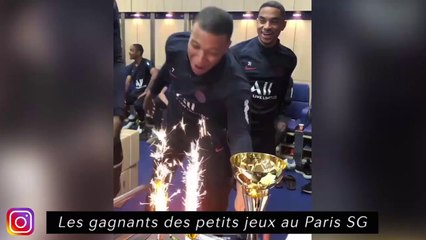 Les gagnants des petits jeux au PSG
