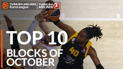 Turkish Airlines EuroLeague, Top 10 Blocks of October!
