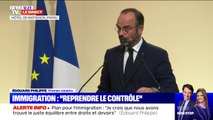 Édouard Philippe sur le plan pour l'immigration: 