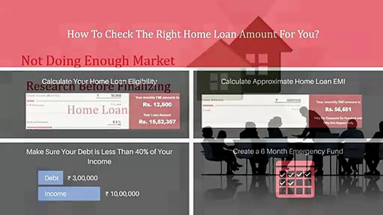 Mistakes To Avoid When Taking A Home Loan | Home Loans in India | Apply for Home Loan - HDFC Sales