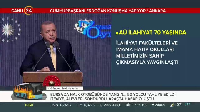 Ankara Üniversitesi İlahiyat Fakültesi 70. Yıl Kutlama Töreni