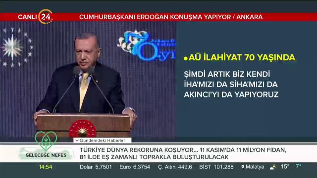 Ankara Üniversitesi İlahiyat Fakültesi 70. Yıl Kutlama Töreni