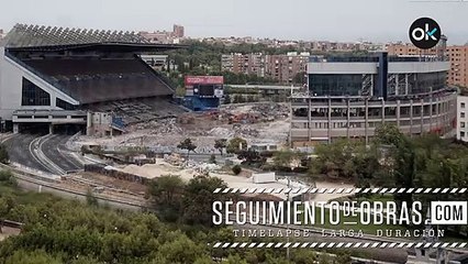 Así van las obras del Vicente Calderón