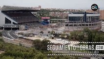 Así van las obras del Vicente Calderón