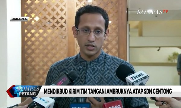 Mendikbud Kirim Tim Tangani Ambruknya Atap SDN Gentong