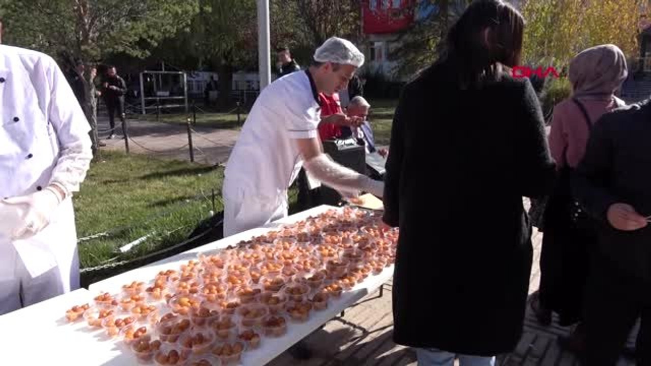 Sivas'ta organ bağışlayanlar için lokma dağıtıldı