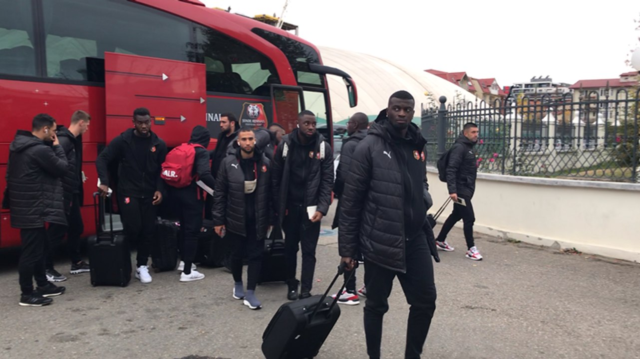 Ligue Europa : les joueurs du Stade Rennais sont arrivés à Cluj