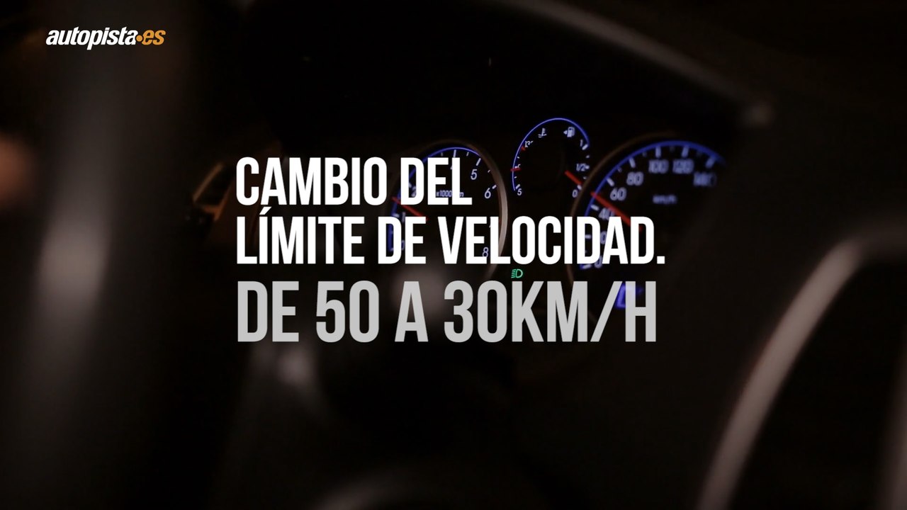 Nuevo límite de 30 km/h en las ciudades, ¿por qué?