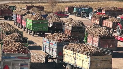 Karaman pancar üreticileri, günlük alımın artırılmasını istedi