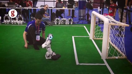 Robot futbolcular 2050'de insanlarla karşılaşacak