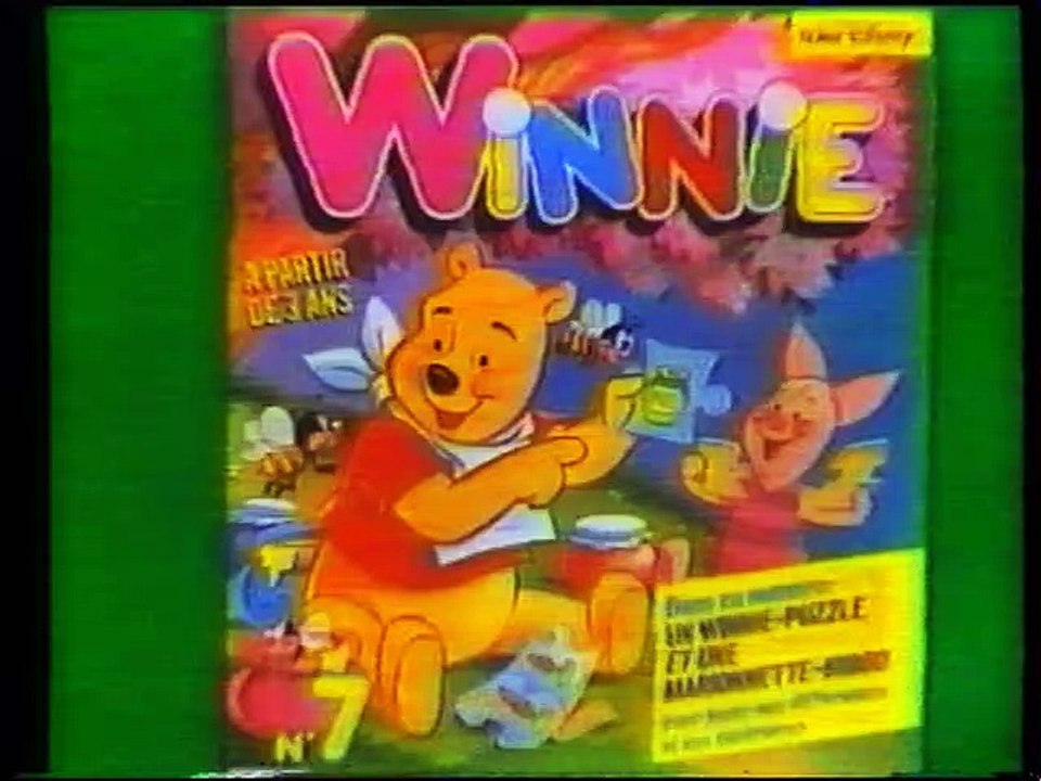 Winnie Magazine - Publicité 1987