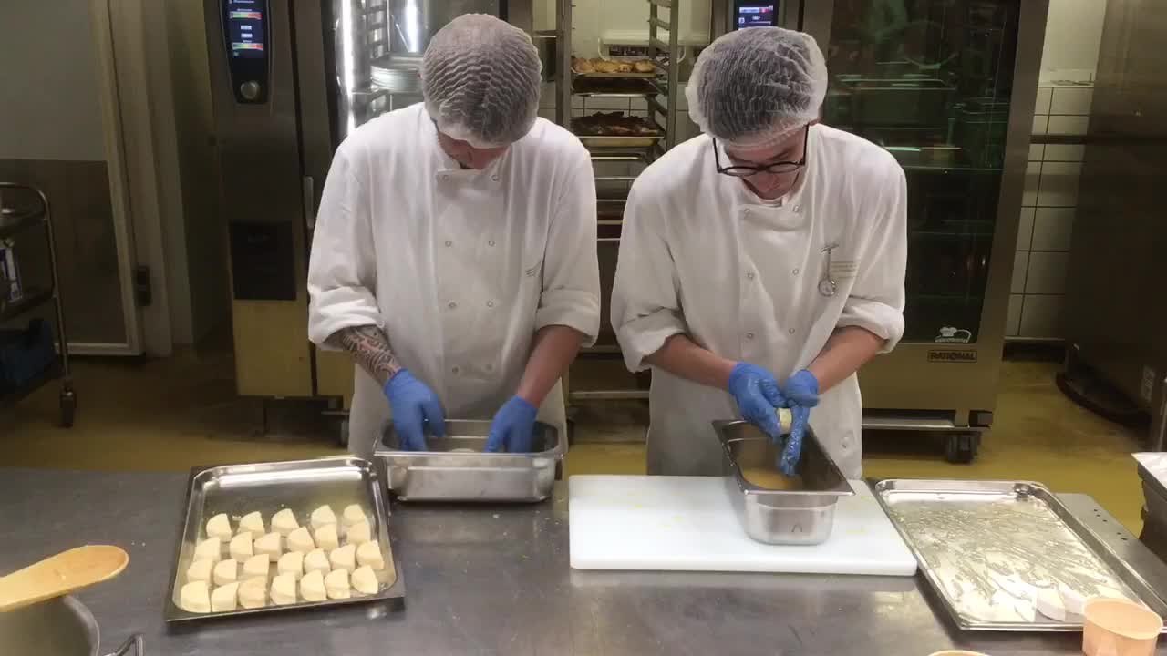 Jette, CHU Brugmann - Entraînement de la Cuisin...