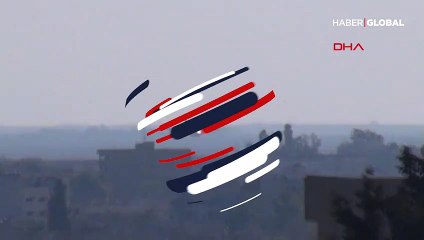 Kamışlı'ya inen Rus uçağı Nusaybin'den görüntülendi