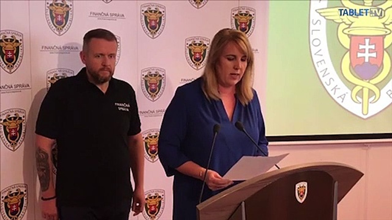 ZÁZNAM: Brífing prezidentky finančnej správy Lenky Wittenbergerovej