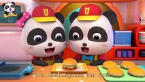 Cocineros de Hamburguesas | Canción Infantil | Oficios y Profesiones Para Niños | BabyBus