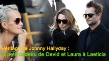Héritage de Johnny Hallyday : le petit cadeau de David et Laura à Laeticia