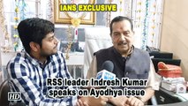 RSS leader Indresh Kumar speaks on Ayodhya issue