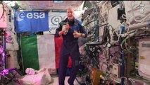 Mattarella in collegamento con l’astronauta Luca PARMITANO (06.11.19)