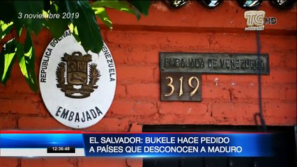 Скачать видео: Presidente de El Salvador pide a otros países que desconocen a Maduro que expulsen a sus diplomáticos