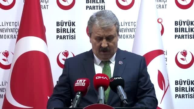 Destici'den Kılıçdaroğlu ve İmamoğlu'na tepki: HDP, PKK'nın partisi midir değil midir?