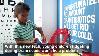 ‘Bike Helmet’ Brain Scanner Used with Children for First Time