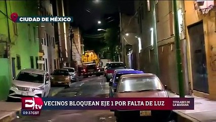 Cierran calles en la colonia Guerrero por falta de luz