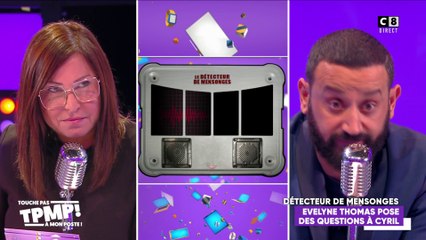 Cyril Hanouna s'essaie au détecteur de mensonges