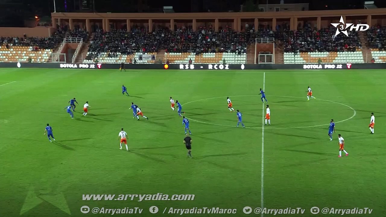 نهضة بركان 2-0 سريع وادي زم هدف حمدي لعشير في الدقيقة29. - - البطولة_الإحترافيةمؤجل الجولة02 - بركان