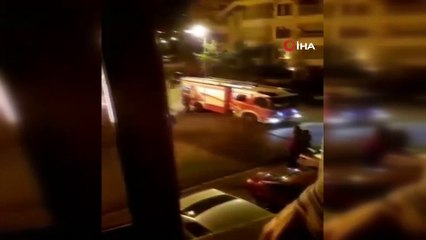 Ankara’da inşaat malzemeleri yandı