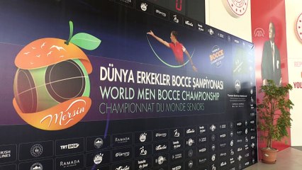 Dünya Erkekler Bocce Volo Şampiyonası başladı - MERSİN