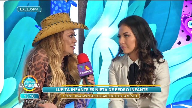 Lupita, la nieta del gran Pedro Infante, continúa con la herencia de su abuelo. | Venga La Alegría