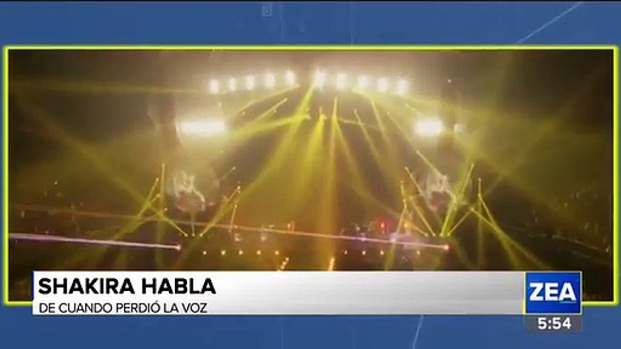 Shakira estrena documental y recuerda cuando perdió la voz