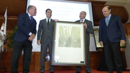 Moreno en los XXIII Premios Dcoop a la Calidad