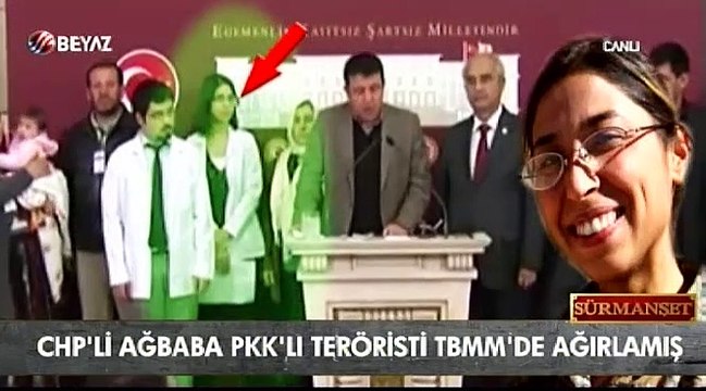 CHP'li Ağbaba TBMM'de terörist ağırlamış