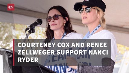 Courteney Cox And Renee Zellweger On This ALS Walk