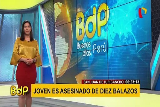 SJL: joven es asesinado de varios disparos por presuntos sicarios