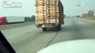 Un automobiliste croise une remorque qui roule toute seule sur l'autoroute !